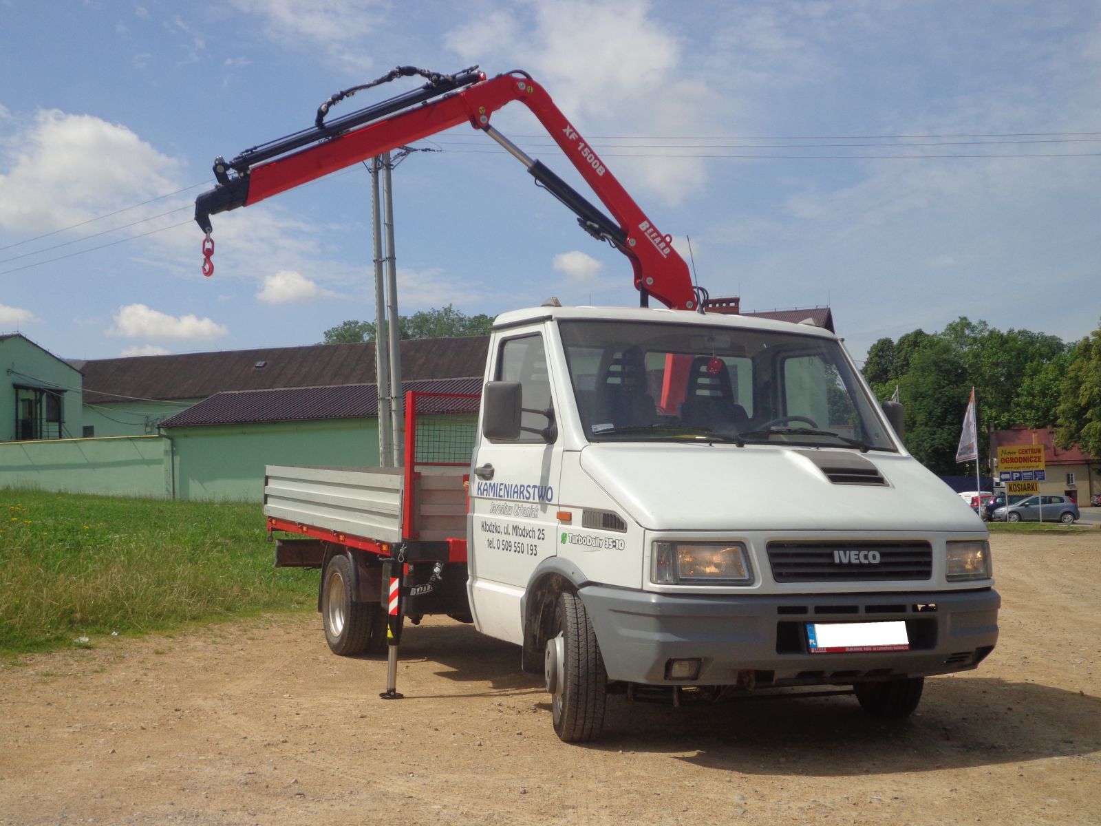 dźwig befard XF1500B na Iveco